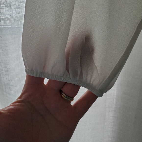 Large Forever 21 High Neck Blouse - Picture 4 of 6